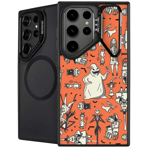 Disney The Nightmare Before Christmas Character Pattern print Galaxy Cases